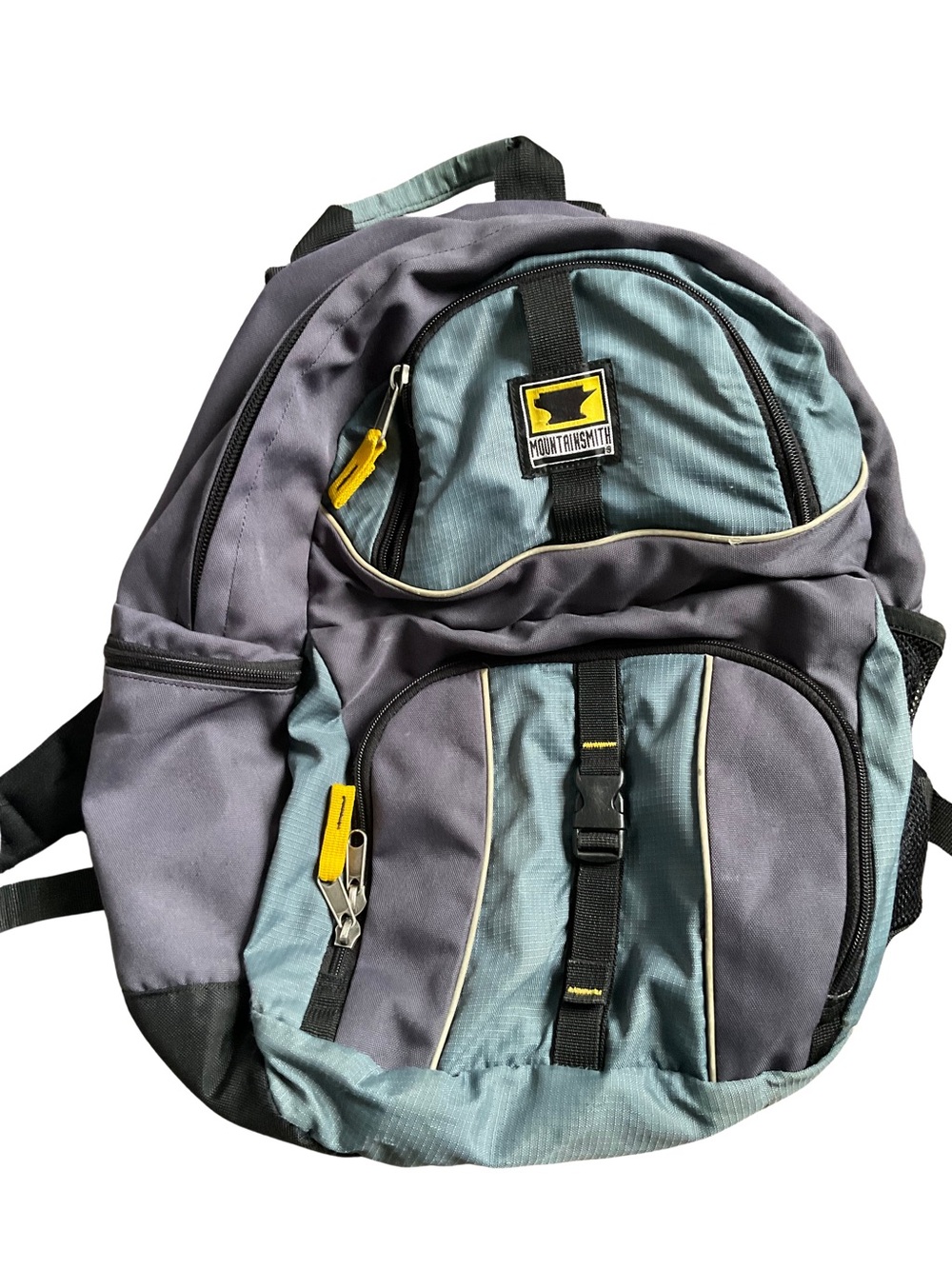 Mountainsmith Gray & Teal Daypack with Yellow Accents